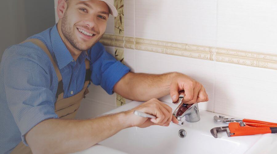 Faucet cartridge replacement in Parker, KS